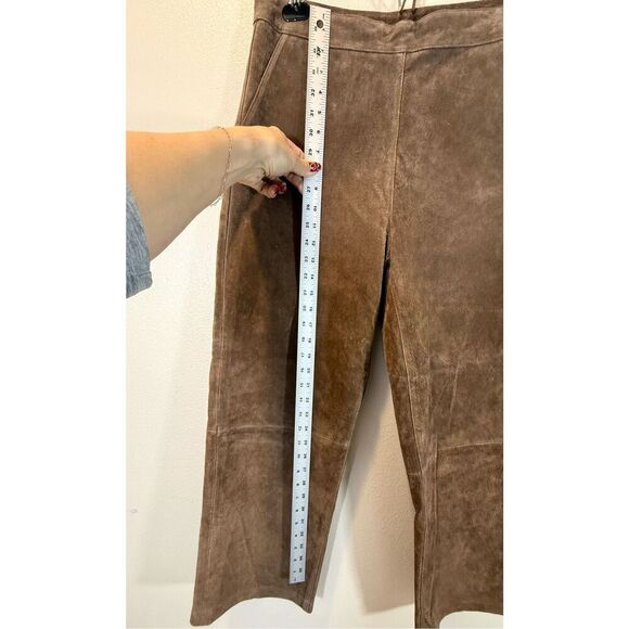 NWT Genuine Leather BlankNYC Lined Straight Wide Pants Women's Size 30 - Picture 11 of 14